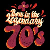 Born In The Legendary 70's Cropped Pullover Crew