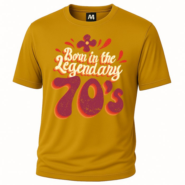 Born In The Legendary 70's Cooling Performance Crew T-Shirt