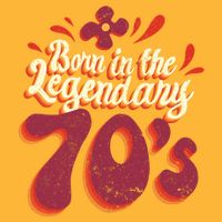Born In The Legendary 70's Cooling Performance Crew T-Shirt