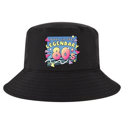 Born In The Legendary 80s Cool Comfort Performance Bucket Hat