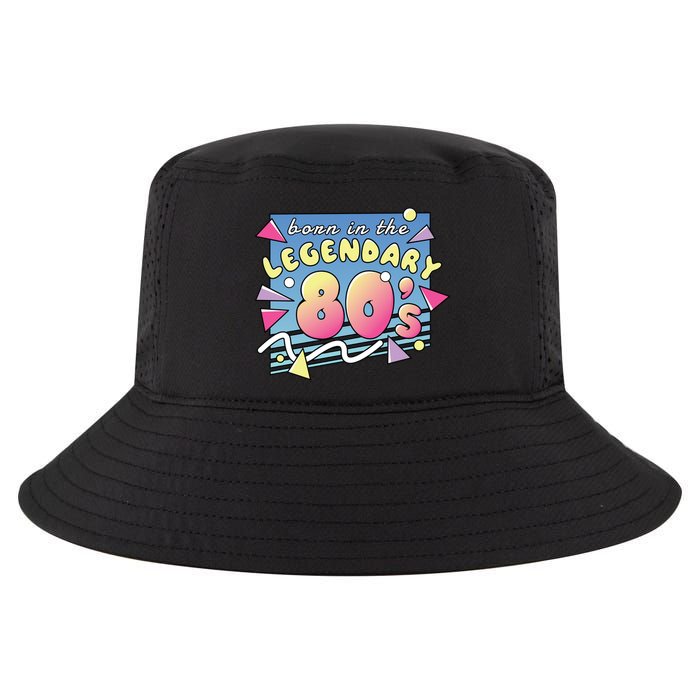Born In The Legendary 80s Cool Comfort Performance Bucket Hat