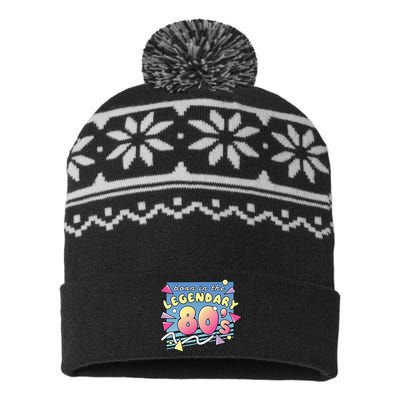 Born In The Legendary 80s USA-Made Snowflake Beanie