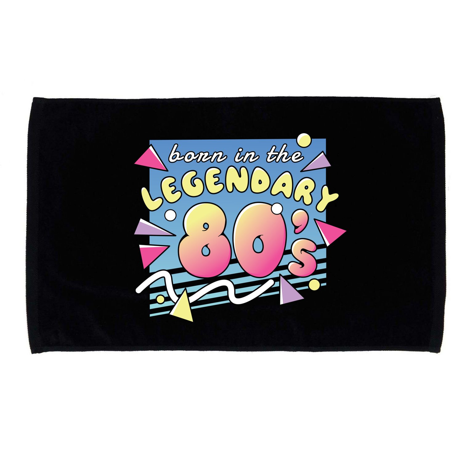 Born In The Legendary 80s Microfiber Hand Towel