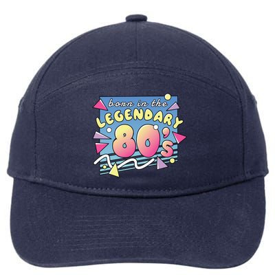 Born In The Legendary 80s 7-Panel Snapback Hat