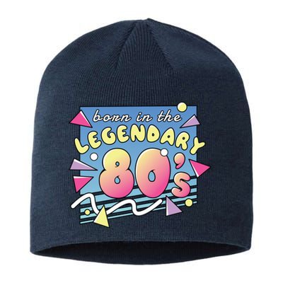 Born In The Legendary 80s Sustainable Beanie