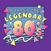 Born In The Legendary 80s Premium T-Shirt