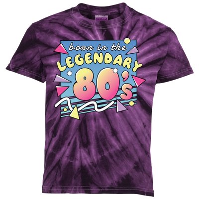 Born In The Legendary 80s Kids Tie-Dye T-Shirt