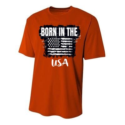 Born In The USA Performance Sprint T-Shirt