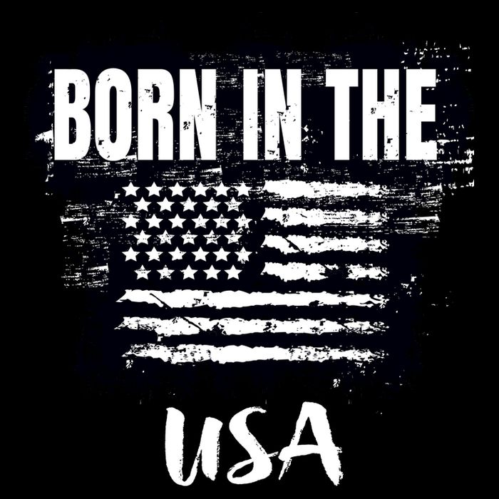 Born In The USA Cooling Performance Crew T-Shirt