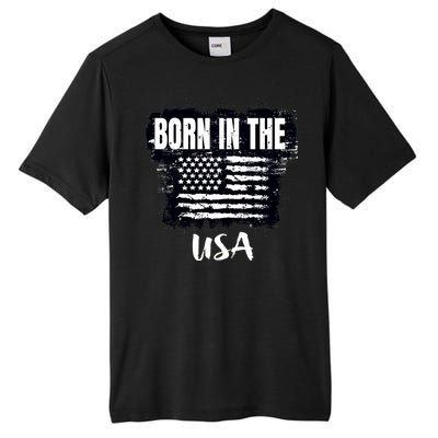 Born In The USA Tall Fusion ChromaSoft Performance T-Shirt