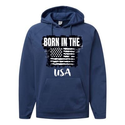 Born In The USA Performance Fleece Hoodie