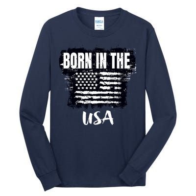 Born In The USA Tall Long Sleeve T-Shirt