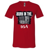 Born In The USA V-Neck T-Shirt