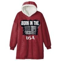 Born In The USA Hooded Wearable Blanket