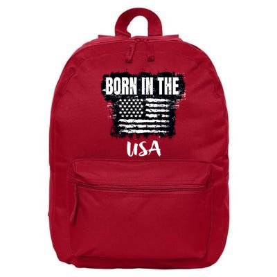 Born In The USA 16 in Basic Backpack