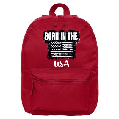 Born In The USA 16 in Basic Backpack