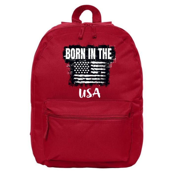 Born In The USA 16 in Basic Backpack