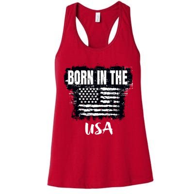 Born In The USA Womens Tank Top