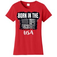 Born In The USA Women's T-Shirt