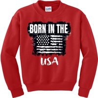 Born In The USA Kids Sweatshirt