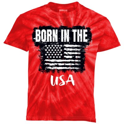 Born In The USA Kids Tie-Dye T-Shirt