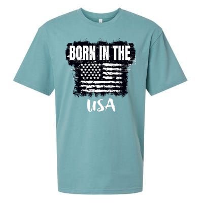 Born In The USA Sueded Cloud Jersey T-Shirt