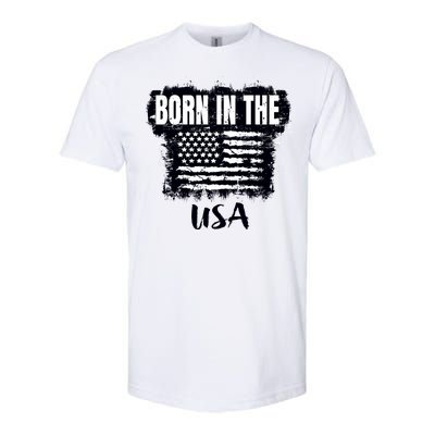 Born In The USA Softstyle CVC T-Shirt