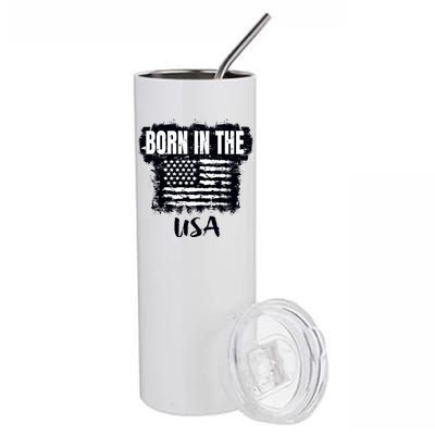 Born In The USA Stainless Steel Tumbler