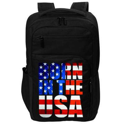 Born In The USA Flag Impact Tech Backpack