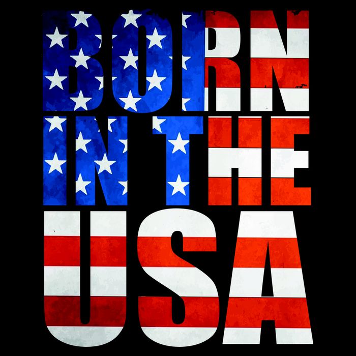 Born In The USA Flag Backpack
