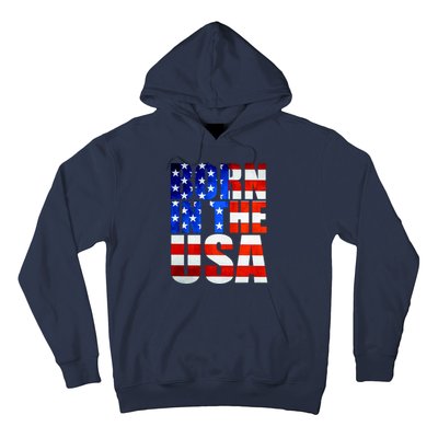 Born In The USA Flag Hoodie