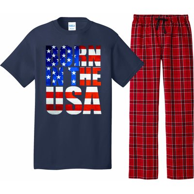 Born In The USA Flag Pajama Set