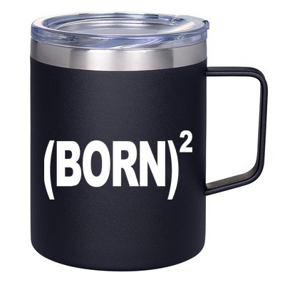 Born squared 12oz Stainless Steel Coffee Mug
