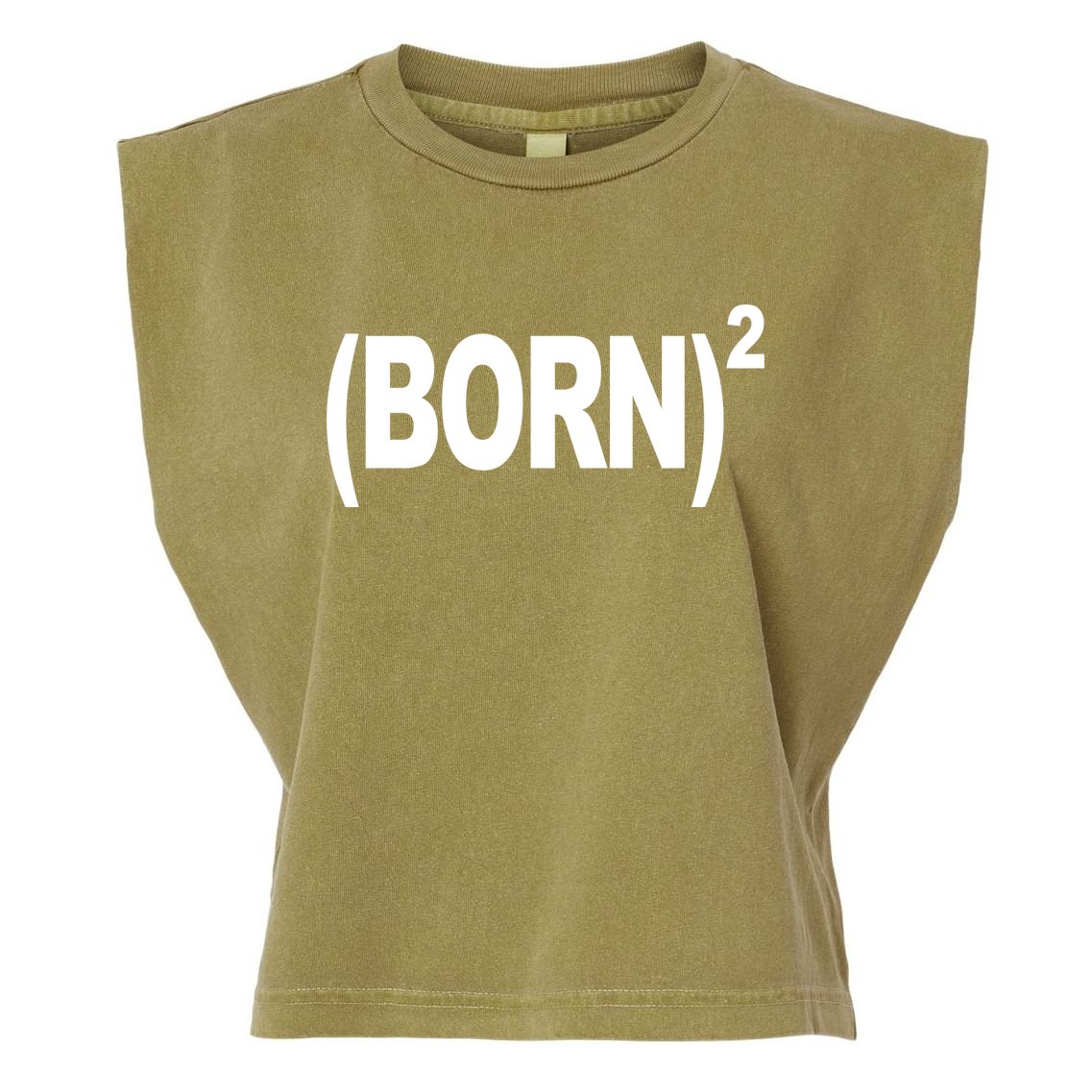 Born squared Garment-Dyed Women's Muscle Tee