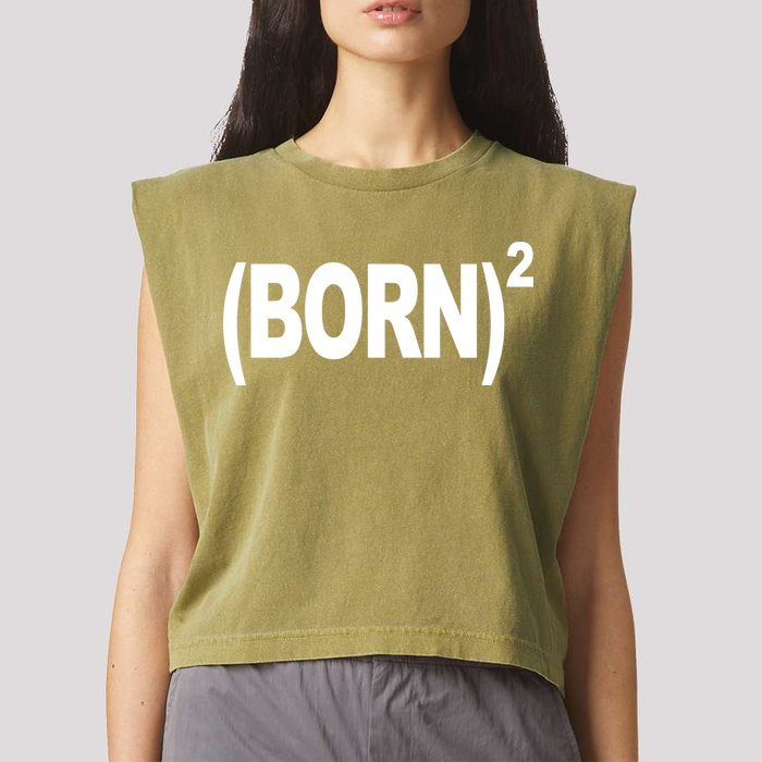 Born squared Garment-Dyed Women's Muscle Tee