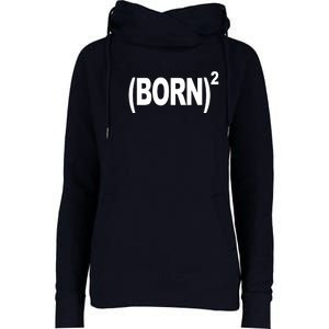 Born squared Womens Funnel Neck Pullover Hood