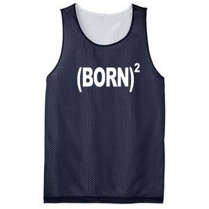 Born squared Mesh Reversible Basketball Jersey Tank