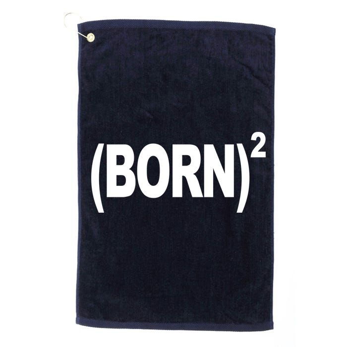 Born squared Golf Towel