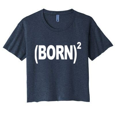 Born squared Crop Top