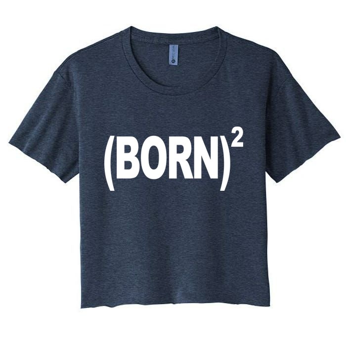 Born squared Crop Top
