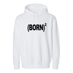 Born squared Garment-Dyed Fleece Hoodie