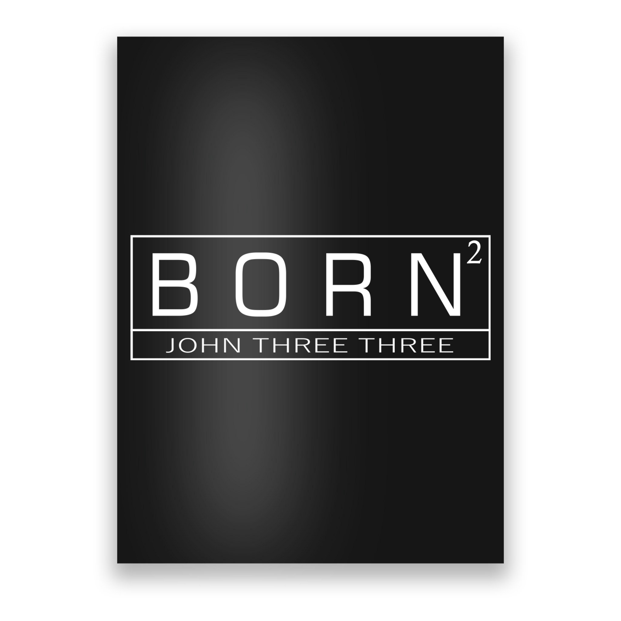 Born Squared Born Again Christian Poster
