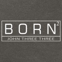 Born Squared Born Again Christian Cotton Canvas Backpack