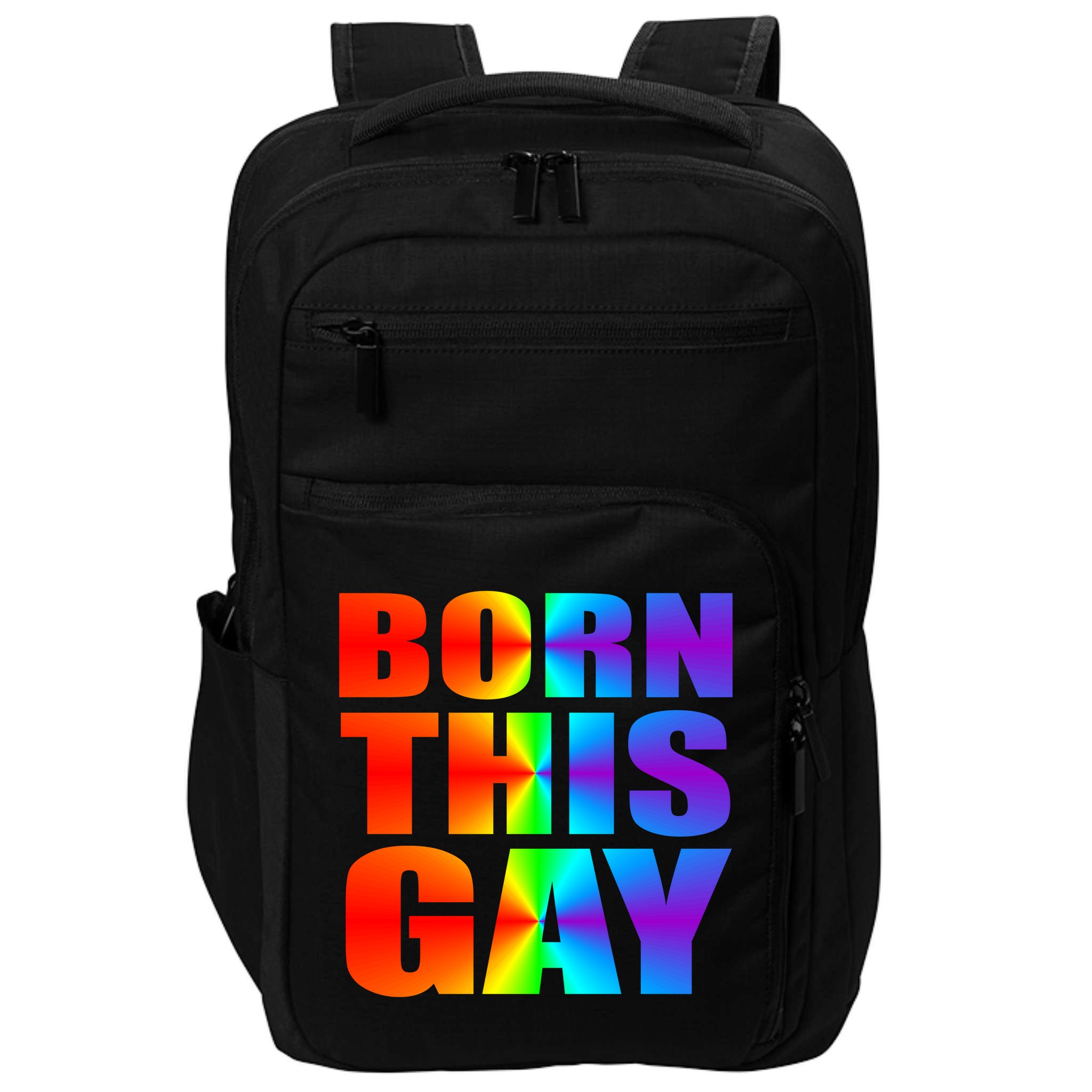 Born This Gay Pride LGBT Impact Tech Backpack