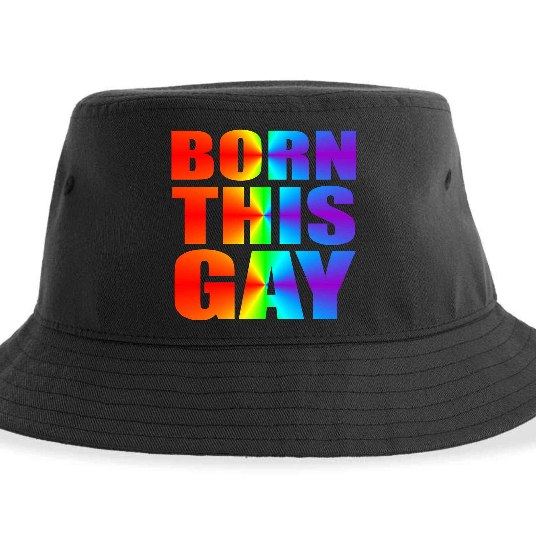 Born This Gay Pride LGBT Sustainable Bucket Hat
