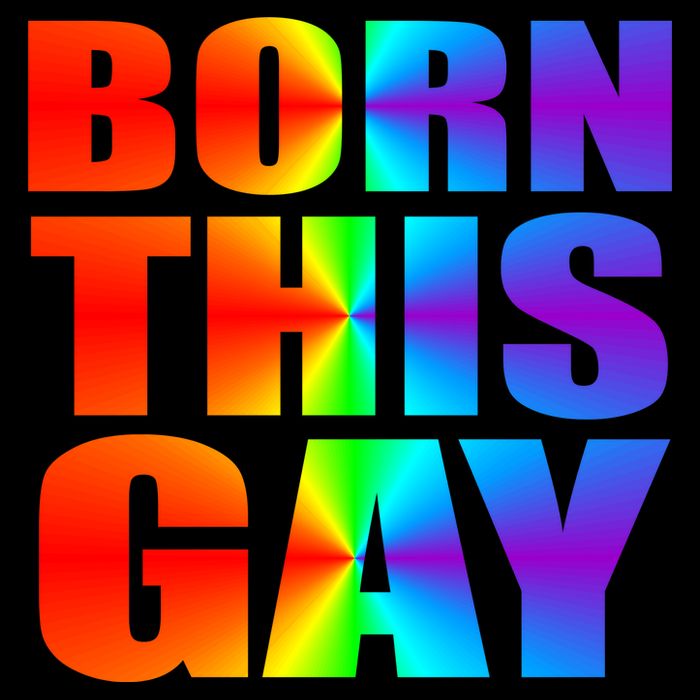 Born This Gay Pride LGBT Button