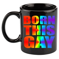 Born This Gay Pride LGBT 11oz C Handle Ceramic Mug