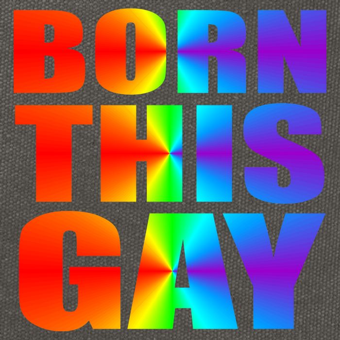 Born This Gay Pride LGBT Cotton Canvas Backpack
