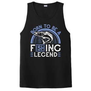 Born To Be A Fishing Legend PosiCharge Competitor Tank