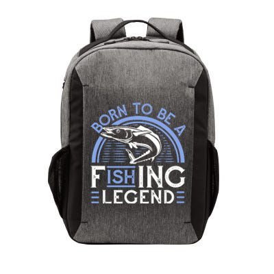 Born To Be A Fishing Legend Vector Backpack